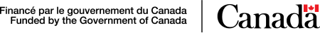 Logo Financé par le gouvernement du Canada